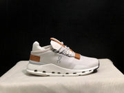 On Cloudnova 1 Sneakers in White Pearl