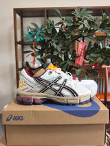 ASICS GEL-KAYANO 5 White Black Red Sneakers