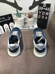 Adidas ZX 500 Retro Sneakers in Navy and Gray YDW034