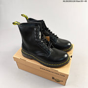 Dr. Martens 1460 Platform Lace-Up Boots, Black and Brown