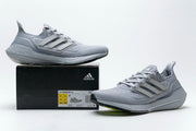 Adidas Ultraboost 21 Running Shoes Gray FY0432