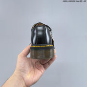 Dr. Martens Sinclair Black Platform Lace-Up Shoes
