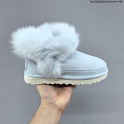 UGG Tazzelle Women's Fur-Trimmed Platform Slippers