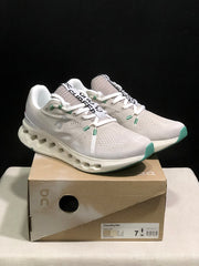 On Cloudsurfer Running Shoes Pearl Ivory