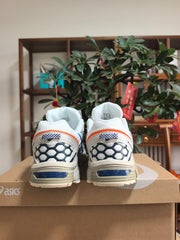 K9 White Blue Brown Chunky Sneakers