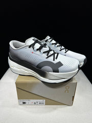 On Cloudboom Max Running Shoes, White and Black