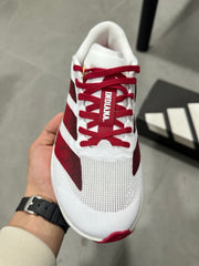 adidas Adizero Lightstrike Pro Running Shoes White Red JQ4576
