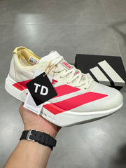 adidas Lightstrike Pro Running Shoes White Red JR4542