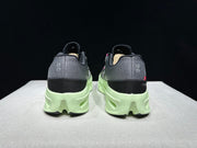 On Cloud eclipse Running Shoes in Gray and Lime