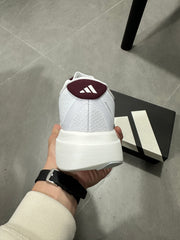 Adidas Lightstrike Pro Running Shoes White Burgundy JQ4566