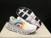 On Cloudmonster 2 White Rainbow Running Shoes