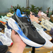 ASICS Novablast 5 LE Black Blue Running Shoes