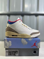 Jordan Air Jordan 3 Retro OG SP Sneakers White Blue Red IB1482-100