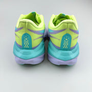 Nike Running Shoes in Volt Green, Teal and Purple