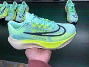 Nike Zoom Fly 5 Running Shoes, Mint Green and Volt, DM8968-300