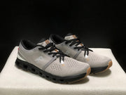 On Cloud X 4 Sneakers in Fog and Black