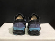 On Cloudstratus 3 Running Shoes, Black and Blue