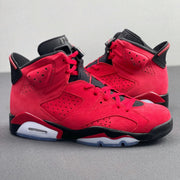 Air Jordan 6 Retro Toro Red and Black Sneakers CT8529-600