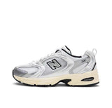 New Balance MR530TA Sneakers in White and Silver