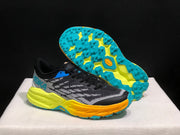 HOKA Speedgoat 5 Trail Running Shoes Black Gray