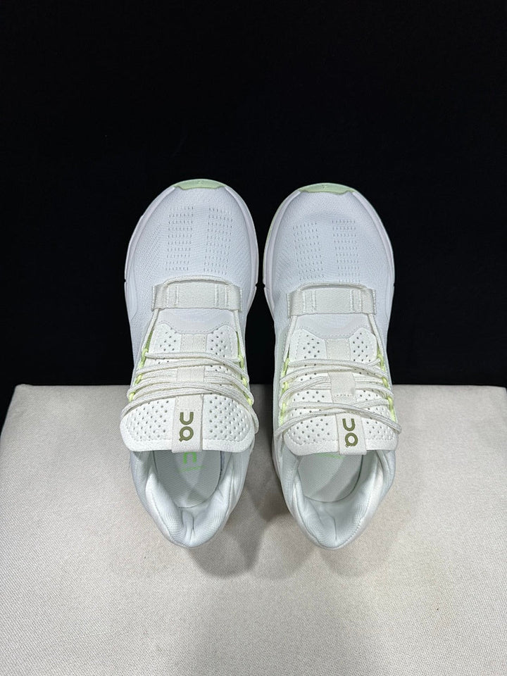 On Cloudnova 2 Sneakers in White and Sage