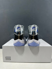 Jordan Air Jordan 11 Retro Liquid Silver High-Top Sneakers