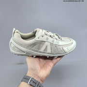 ECCO BIOM Men's Outdoor Sneakers, Black and Light Neutral