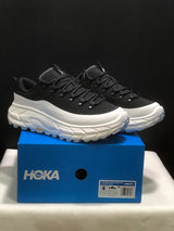 HOKA ONE ONE Tor Summit Black White Trail Sneakers