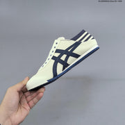 Onitsuka Tiger Mexico 66 SD Paraty Slip-On Sneakers, Cream/Navy