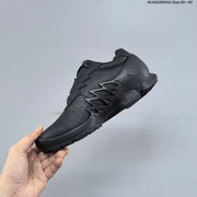 ECCO Men's Black Perforated Lace-Up Sneakers