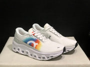 On Cloudmonster 2 White Rainbow Running Shoes