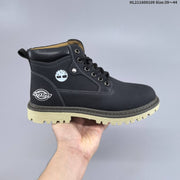 Timberland-Style Lace-Up Ankle Boots, Wheat or Black