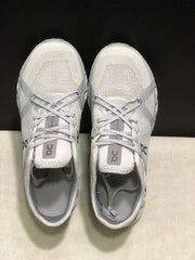 On Cloud X 4 AD Sneakers in Wolf/Alloy Light Gray