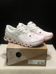 On Cloud X 4 Sneakers White Yellow Pink