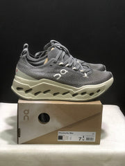 On Cloudsurfer Max Running Shoes, Asphalt Gray