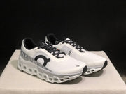 On Cloudmonster 2 Running Shoes, White/Silver