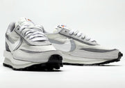 Nike x sacai LDWaffle Sneakers in White and Grey BV0073-100