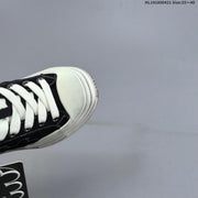 SHOOT BRAND Black and White Platform Sneakers HL141800421