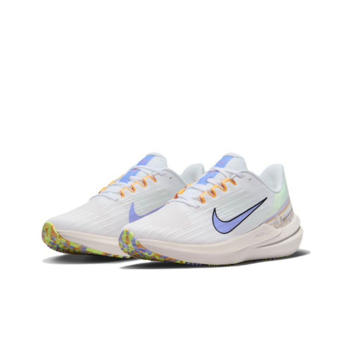 Nike Air Winflo 9 Running Shoes White Blue DR8802-100