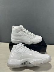 Jordan Air Jordan 11 Retro All-White High-Top Sneakers