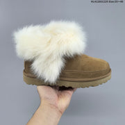 UGG Tazzelle Women's Fur-Trimmed Platform Slippers