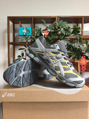 ASICS GEL-KAYANO 16 Sneakers Gray Silver Yellow