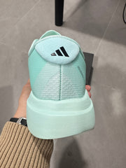 adidas Adizero Lightweight Running Shoes in White and Mint