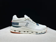 On Cloudnova 2 Sneakers in Ivory and Olive