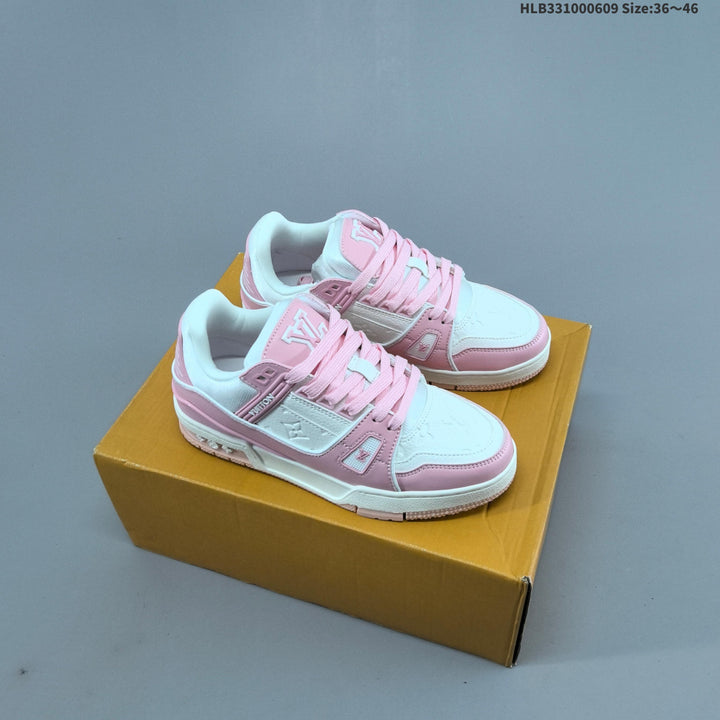 Louis Vuitton Trainer Low-Top Sneakers, Multiple Colors