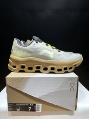 On Cloudmonster Sneakers in Sand Dune