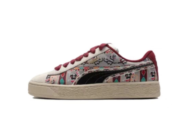 Multicolor Graphic Low-Top Casual Sneakers
