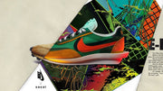 Nike x sacai LDV Waffle Sneakers Green BV0073-300