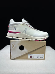 On Cloudnova 2 Sneakers in Ivory and Pink