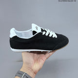 Alo Yoga Sunset Sneaker in Black and Ivory